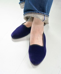 SKA（スカ）の「【SKA/スカ】 ベロアフラットシューズ（その他シューズ）」