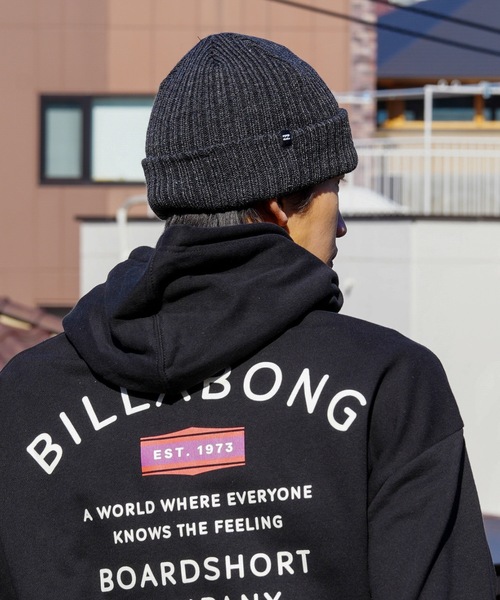 BILLABONG（ビラボン）の「BILLABONG メンズ ARCADE ビーニー 【2023年秋冬モデル】/ビラボンワンポイントニットキャップ・ビーニー（ニットキャップ/ビーニー・メンズ・スミクロ・FREE）」の8枚目の写真
