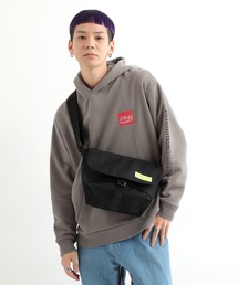 Manhattan Portage | Nylon Messenger Bag JR Flap Zipper Pocket W.P.L.(メッセンジャーバッグ)