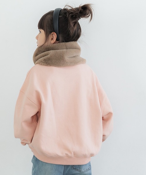 キッズ 親子お揃いフェイクファースヌード（ネックウォーマー/スヌード