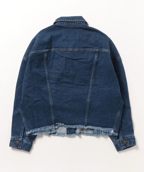 CIMARRON(シマロン)の「■CIMARRON JEANS■ デニムジャケット(デニムジャケット・レディース・ブルー/ネイビー・MEDIUM)」の4枚目の写真