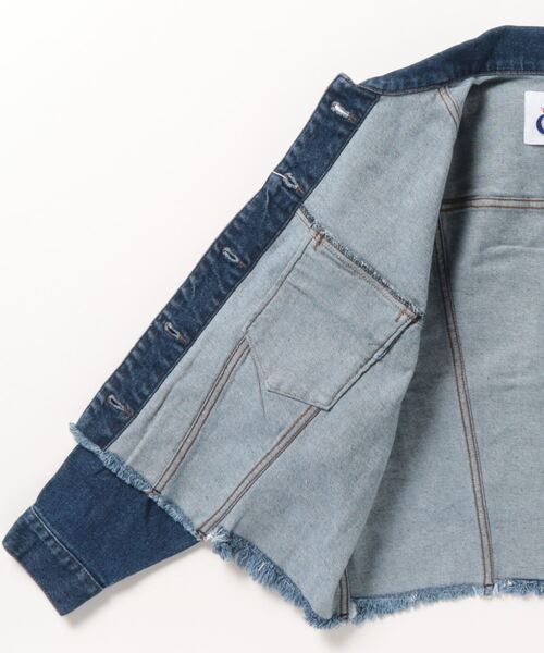 CIMARRON(シマロン)の「■CIMARRON JEANS■ デニムジャケット(デニムジャケット・レディース・ブルー/ネイビー・MEDIUM)」の3枚目の写真