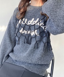 ビジュービスチェ 透かし編み ベスト レディース 春夏 ビスチェ トップス ショート