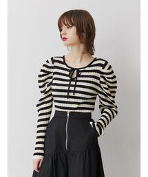 jouetie | フロントリボンニット(ニット/セーター)