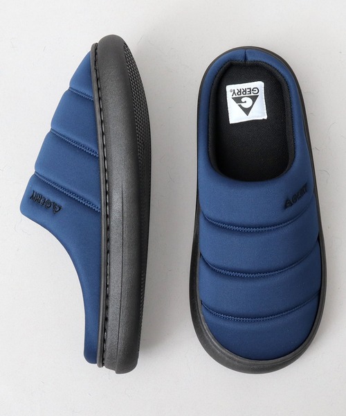 GERRY（ジェリー）の「ふかふかソール 中綿入りパデッド モックシューズ スリッポン（内側メッシュ仕様）（スリッポン・メンズ・ブラック/ネイビー/レッド/グレー/カーキ・LL/M/L）」の4枚目の写真