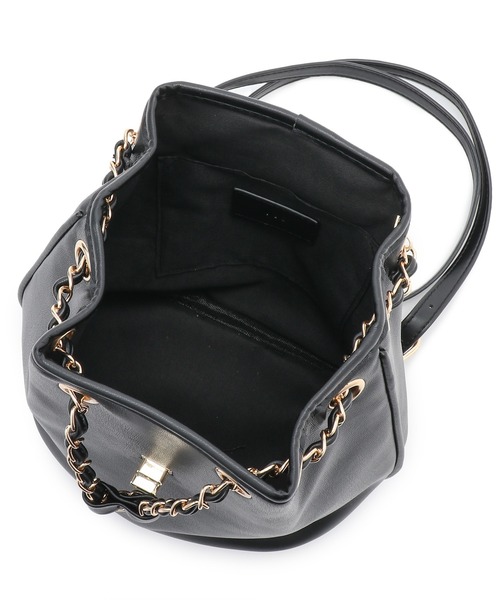 VIS（ビス）の「チェーンミニリュック（バックパック/リュック・レディース・イエロー系その他2/ブラック・FREE）」の15枚目の写真