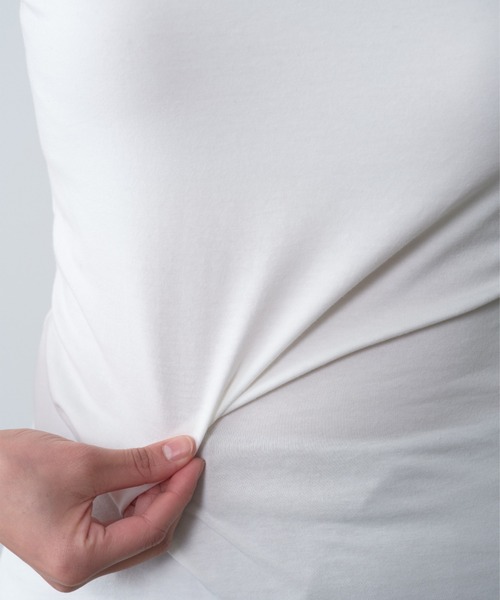 GALLARDAGALANTE(ガリャルダガランテ)の「【La nature linge】ベア天竺タンクトップ(タンクトップ・レディース・ホワイト/ブラック・1/0)」の16枚目の写真