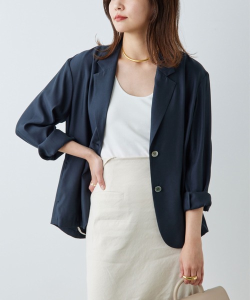 GALLARDAGALANTE(ガリャルダガランテ)の「【La nature linge】ベア天竺タンクトップ(タンクトップ・レディース・ホワイト/ブラック・1/0)」の7枚目の写真