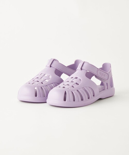 igor（イゴール）の「＜igor＞TOBBY 14cm-18cm（サンダル・キッズ・ライラック/ライトグレー/ライトピンク/ブラック・17cm/16cm/15cm/14cm/18cm）」の6枚目の写真