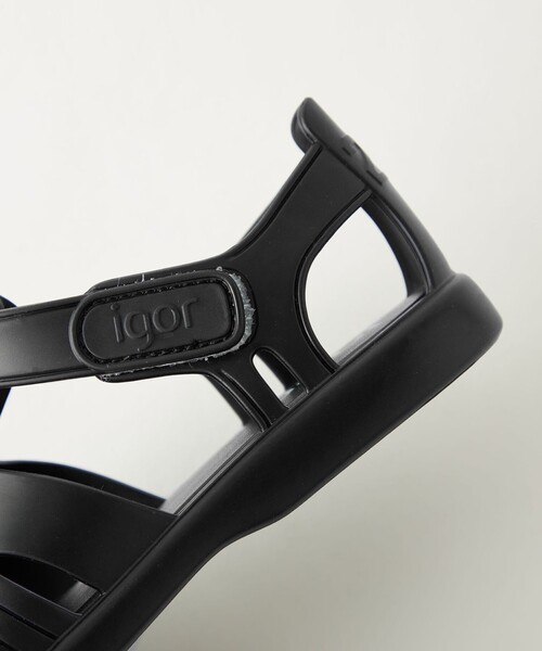 igor（イゴール）の「＜igor＞TOBBY 14cm-18cm（サンダル・キッズ・ライラック/ライトグレー/ライトピンク/ブラック・17cm/16cm/15cm/14cm/18cm）」の16枚目の写真