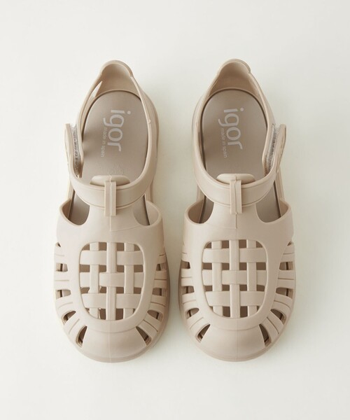 igor（イゴール）の「＜igor＞TOBBY 14cm-18cm（サンダル・キッズ・ライラック/ライトグレー/ライトピンク/ブラック・17cm/16cm/15cm/14cm/18cm）」の17枚目の写真