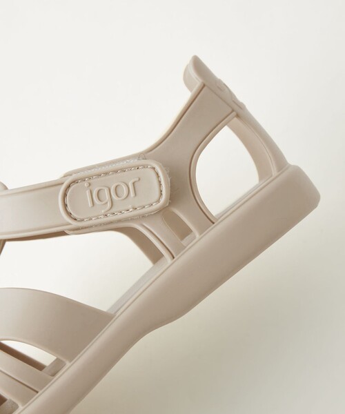 igor（イゴール）の「＜igor＞TOBBY 14cm-18cm（サンダル・キッズ・ライラック/ライトグレー/ライトピンク/ブラック・17cm/16cm/15cm/14cm/18cm）」の19枚目の写真