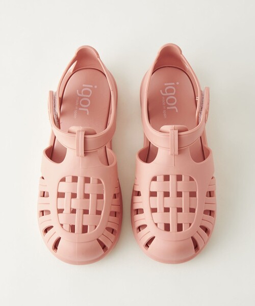 igor（イゴール）の「＜igor＞TOBBY 14cm-18cm（サンダル・キッズ・ライラック/ライトグレー/ライトピンク/ブラック・17cm/16cm/15cm/14cm/18cm）」の20枚目の写真