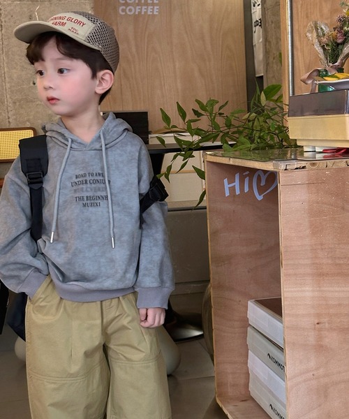 aimoha(アイモハ)の「【aimoha-KIDS-】子供服 タイダイ染めスウェットパーカー(パーカー・キッズ・グレー・130/120/110/100/90)」の5枚目の写真