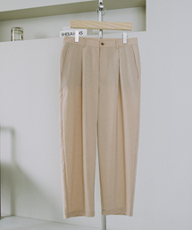 ”吸水速乾 / 接触冷感” EVALET ストレッチ ウォッシャブル 1タックテーパードパンツ