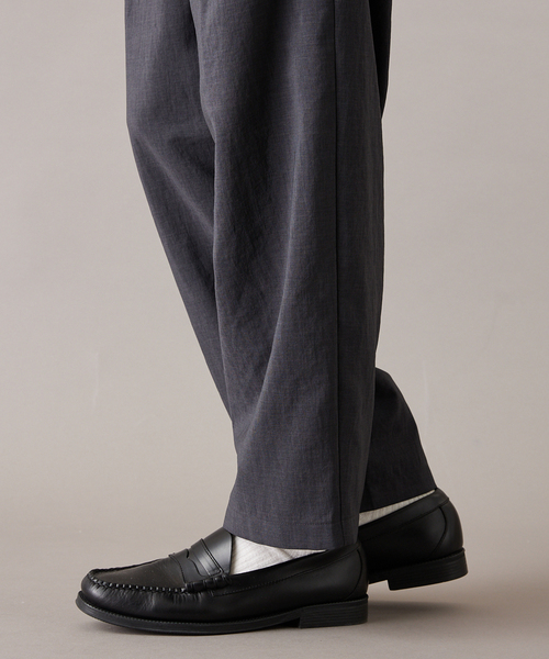 JOURNAL STANDARD（ジャーナルスタンダード）の「”吸水速乾 / 接触冷感” EVALET ストレッチ ウォッシャブル 1タックテーパードパンツ（スラックス・メンズ・ブラック系その他/ベージュ/ダークブルー・SMALL/MEDIUM/LARGE）」の16枚目の写真