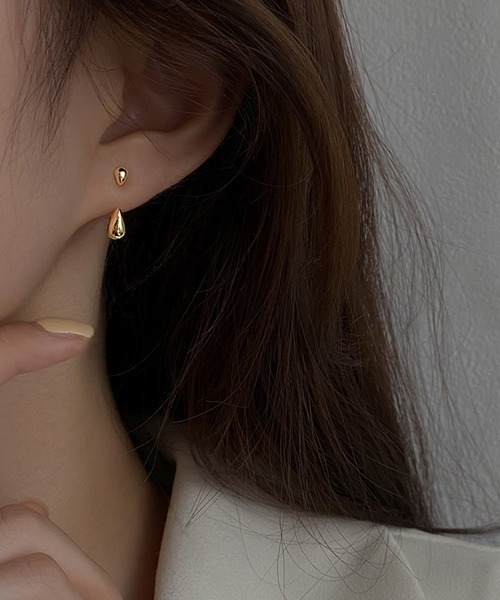 Burner（バーナー）の「【OKUOKU　0909】韓国風　ネジピアス　 oku-pierce-644411588816-6（ピアス（両耳用）・レディース・ゴールド/シルバー系その他・FREE）」の8枚目の写真