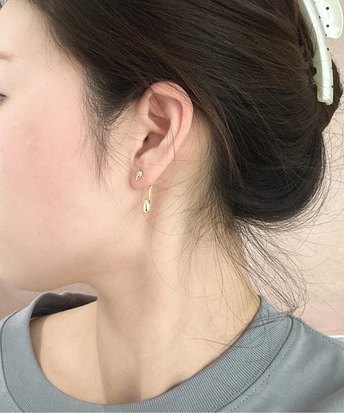 Burner（バーナー）の「【OKUOKU　0909】韓国風　ネジピアス　 oku-pierce-644411588816-6（ピアス（両耳用）・レディース・ゴールド/シルバー系その他・FREE）」の15枚目の写真