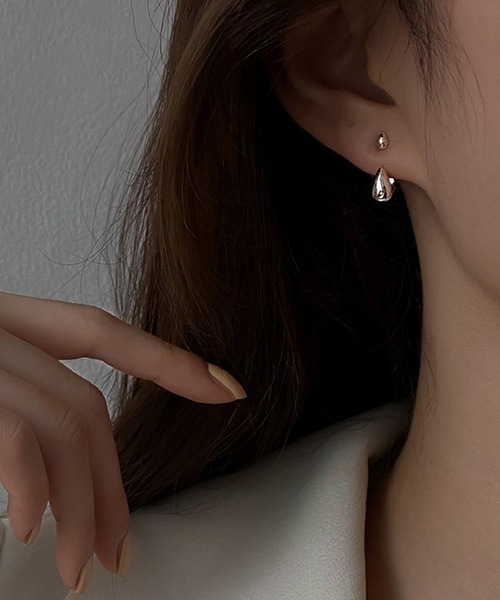 Burner（バーナー）の「【OKUOKU　0909】韓国風　ネジピアス　 oku-pierce-644411588816-6（ピアス（両耳用）・レディース・ゴールド/シルバー系その他・FREE）」の18枚目の写真