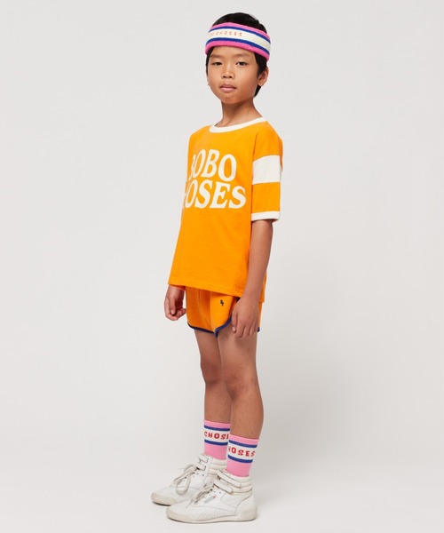 BOBO CHOSES（ボボショーズ）の「Bobo Choses T-shirt（Tシャツ/カットソー・キッズ・オレンジ・4-5YEAR/2y-3y/6-7YEAR/8Y-10Y/10Y-12Y/12Y-14Y）」の4枚目の写真