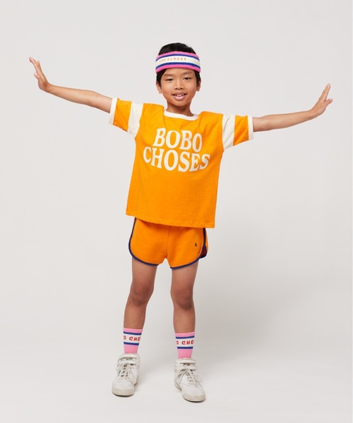 BOBO CHOSES（ボボショーズ）の「Bobo Choses T-shirt（Tシャツ/カットソー・キッズ・オレンジ・4-5YEAR/2y-3y/6-7YEAR/8Y-10Y/10Y-12Y/12Y-14Y）」の5枚目の写真