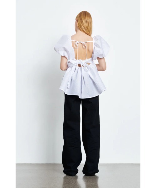 CECILIE BAHNSEN（セシリー バンセン）の「BANDEAU BLOUSE WITH OPEN