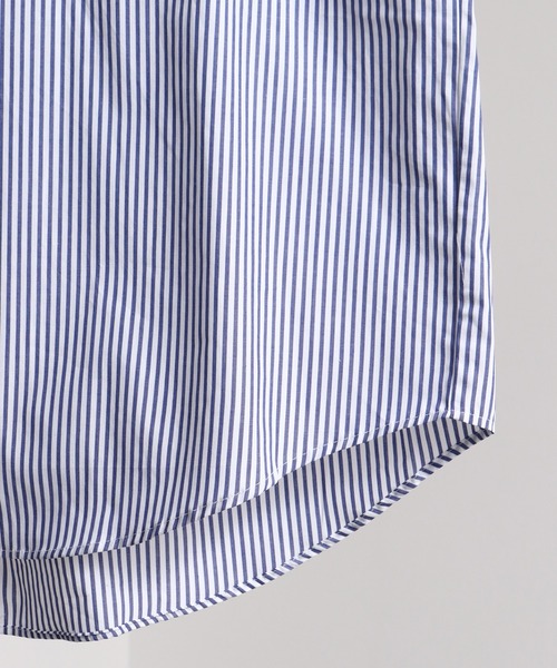 Art re A select（アトリエセレクト）の「【MADE IN JAPAN】オーバーストライプビッグシャツ（シャツ/ブラウス・メンズ・ブルー系その他2/ベージュ系その他/ベージュ系その他2/ブルー系その他・M/L）」の9枚目の写真