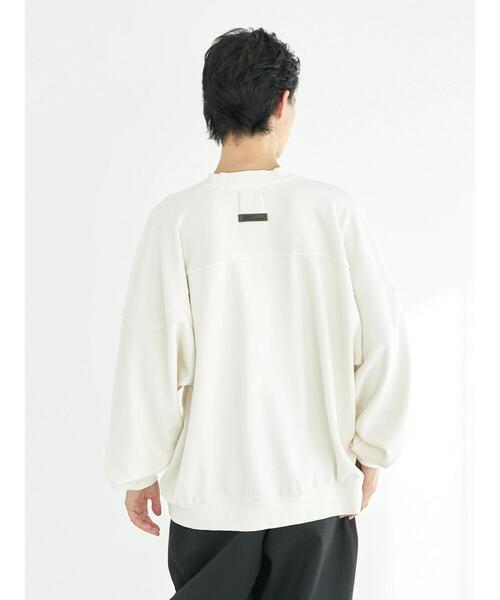 CRAFT STANDARD BOUTIQUE（クラフトスタンダードブティック）の「ヘビーウェイトオーバーダイ　フットボールスウェット（スウェット・メンズ・ブルー/チャコールグレー/アイボリー・XL/L/M）」の19枚目の写真