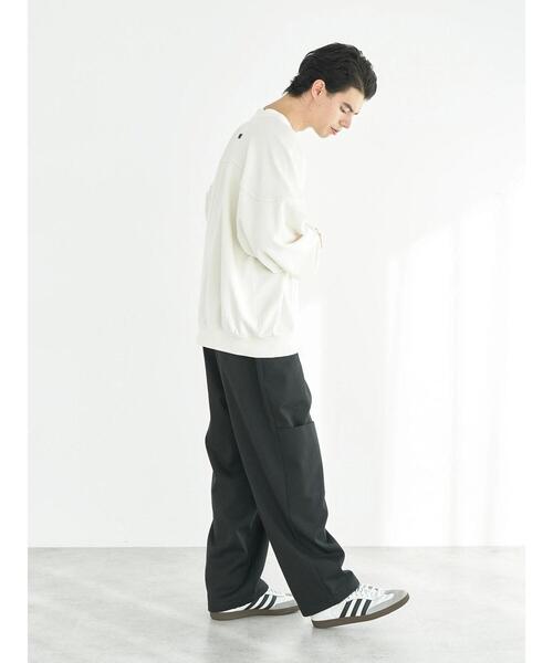 CRAFT STANDARD BOUTIQUE（クラフトスタンダードブティック）の「ヘビーウェイトオーバーダイ　フットボールスウェット（スウェット・メンズ・ブルー/チャコールグレー/アイボリー・XL/L/M）」の21枚目の写真