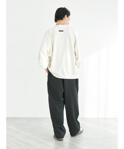 CRAFT STANDARD BOUTIQUE（クラフトスタンダードブティック）の「ヘビーウェイトオーバーダイ　フットボールスウェット（スウェット・メンズ・ブルー/チャコールグレー/アイボリー・XL/L/M）」の22枚目の写真
