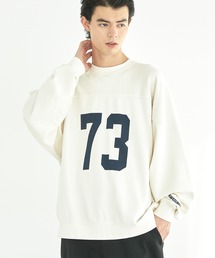 ヘビーウェイトオーバーダイ　フットボールスウェット