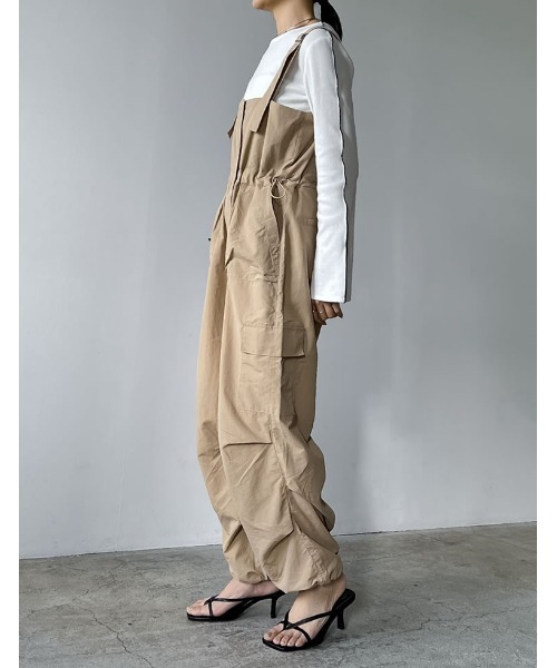 2024SS COLLECTION][低身長/高身長サイズ有]ナイロンタフタウエスト