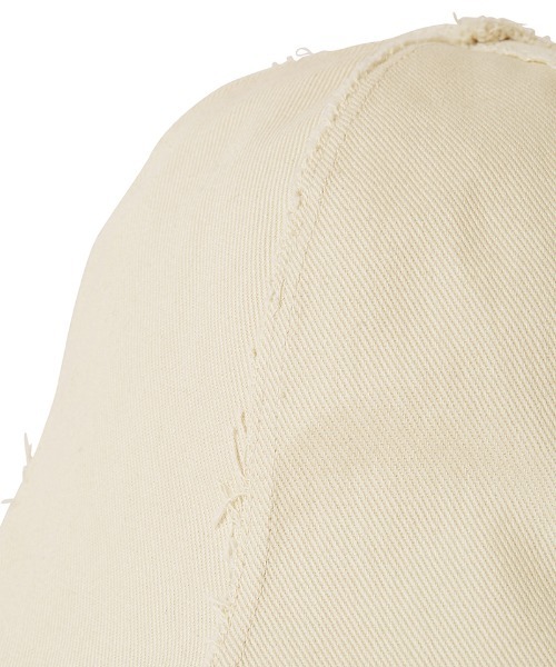 【新品未使用】PERVERZE｜Twill Cut Hat（WHT　日本製 セール】Twill Cut Hat（ハット）｜PERVERZE（パーバーズ）