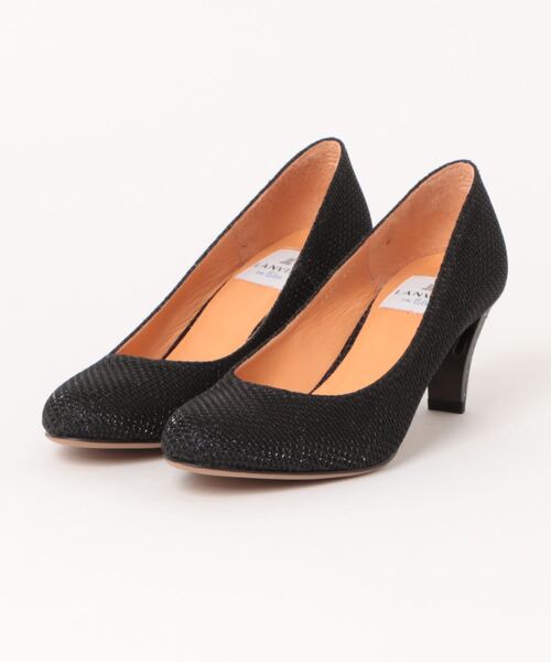 ラウンドトゥビジューヒールパンプス（パンプス）｜LANVIN en Bleu 