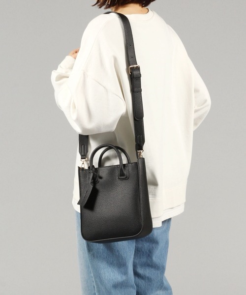 niko and...（ニコアンド）の「オリジナルライト2WAYトートバッグ（トートバッグ・レディース・アイボリー/ブラック・0）」の13枚目の写真