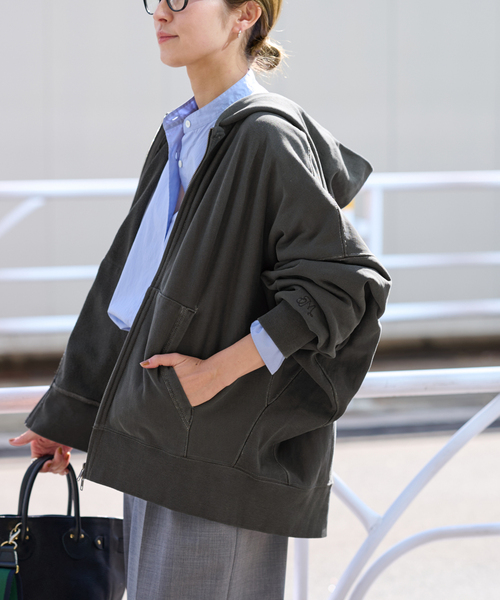 フレームワーク　スウェットパーカー　ミーンマシーン 別注 FRAMeWORK（フレームワーク）の「【mean machine age/ミーン