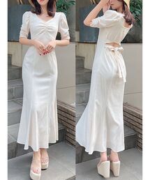 RESEXXY | バックオープンマーメイドワンピース(ワンピース)