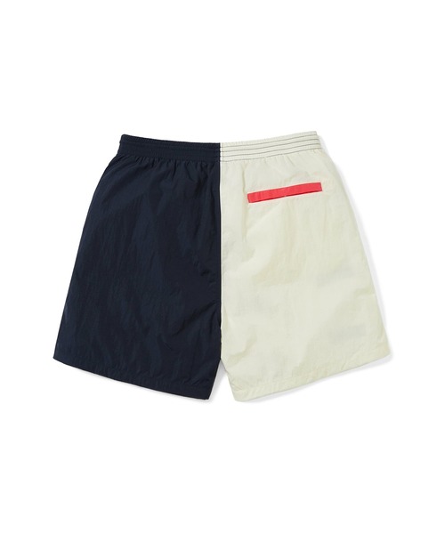 【THISISNEVERTHAT】ネバーブロックショートブラック/オリーブ NEVER Block short（その他パンツ）｜thisisneverthat