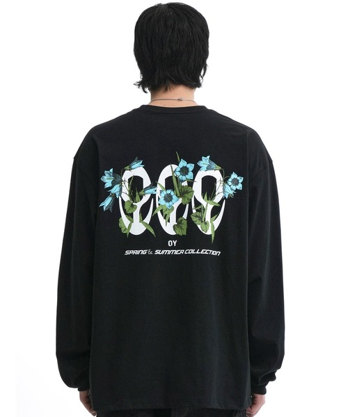 OY（オーワイ）の「『OY/オーワイ』 T.S.L.F LONG SLEEVE/T.S.L.F 長袖Tシャツ（Tシャツ/カットソー・メンズ・ホワイト/ブラック・M/L）」の2枚目の写真