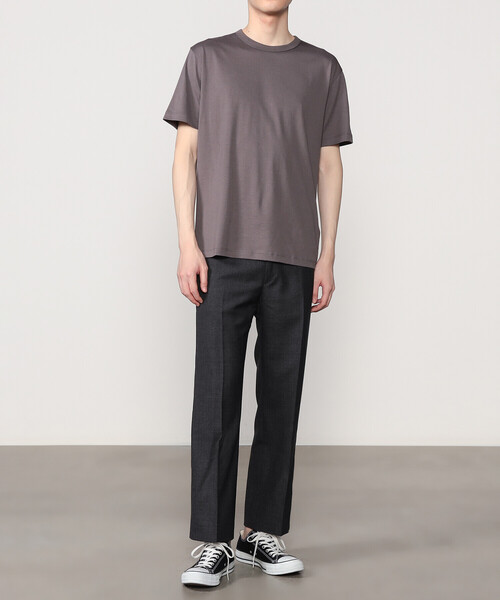 handvaerk(ハンドバーク)の「handvaerk | 60/2 クルーネック半袖Tシャツ SOLID MEN(Tシャツ/カットソー・メンズ・ダークグレー/ホワイト/ベージュ系その他/ブラック/ブルー系その他2・XL/M/L/S)」の14枚目の写真