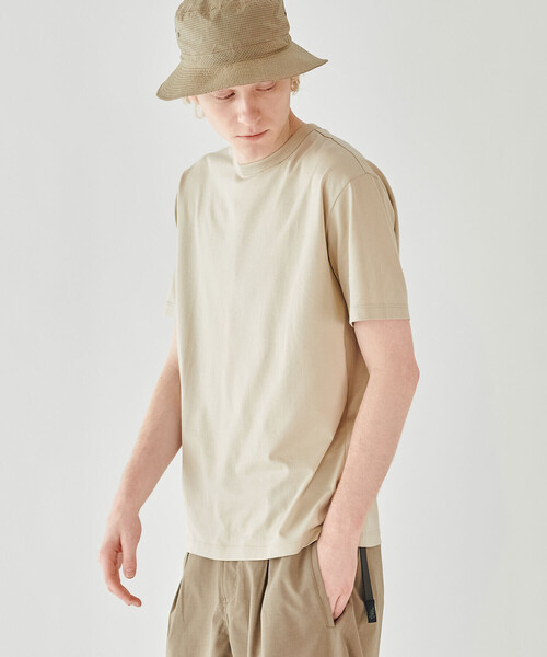 handvaerk(ハンドバーク)の「handvaerk | 60/2 クルーネック半袖Tシャツ SOLID MEN(Tシャツ/カットソー・メンズ・ダークグレー/ホワイト/ベージュ系その他/ブラック/ブルー系その他2・XL/M/L/S)」の4枚目の写真