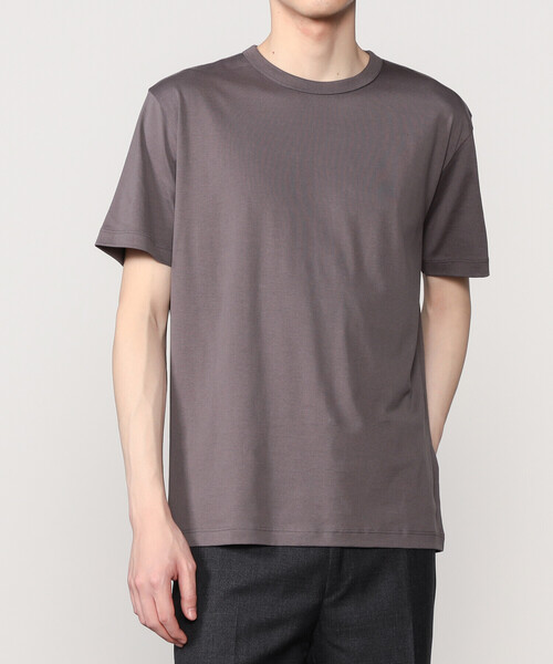 handvaerk(ハンドバーク)の「handvaerk | 60/2 クルーネック半袖Tシャツ SOLID MEN(Tシャツ/カットソー・メンズ・ダークグレー/ホワイト/ベージュ系その他/ブラック/ブルー系その他2・XL/M/L/S)」の3枚目の写真