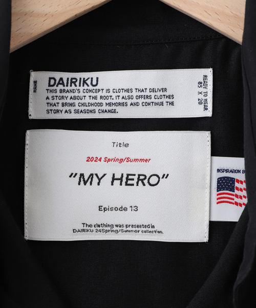 DAIRIKU(ダイリク)の「【DAIRIKU / ダイリク】J.Fox Western Over Shirt(シャツ/ブラウス・メンズ・アイボリー/ブラック・SMALL)」の17枚目の写真
