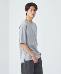 green label relaxing | クリーン ダブルフェイス クルーネック カットソー -抗菌-(Tシャツ/カットソー)