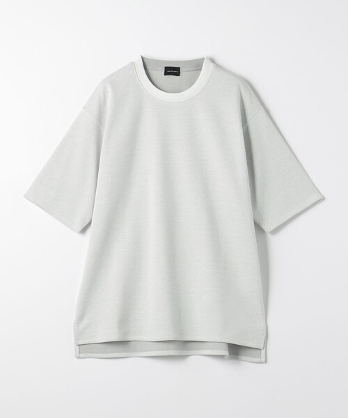 green label relaxing(グリーンレーベルリラクシング)の「クリーン ダブルフェイス クルーネック カットソー -抗菌-(Tシャツ/カットソー・メンズ・グレー/ホワイト/ケリー/ネイビー・M/XL/S/L)」の20枚目の写真