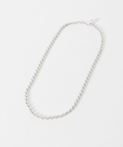 PHILIPPE AUDIBERT（フィリップ オーディベール）の「PHILIPPE AUDIBERT　Brianaglasspearl necklace（ネックレス・レディース・シルバー・-）」の8枚目の写真