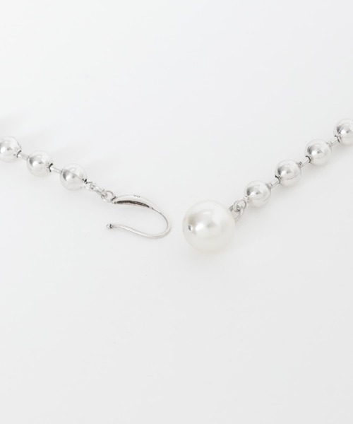 PHILIPPE AUDIBERT（フィリップ オーディベール）の「PHILIPPE AUDIBERT　Brianaglasspearl necklace（ネックレス・レディース・シルバー・-）」の10枚目の写真