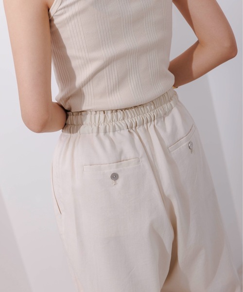 新品 エイミーロウ リラックスカーブパンツ ブラック Eimee Law - 新品 エイミーロウ リラックスカーブパンツ