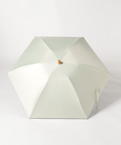 utatane(ウタタネ)の「折りたたみ日傘 完全遮光100% 晴雨兼用 リングハンドル(内ストラップ付)(折りたたみ傘・レディース・マスタード/ベージュ/ネイビー/グレー/グリーン/ラベンダー/ブラック/レッド・FREE)」の16枚目の写真