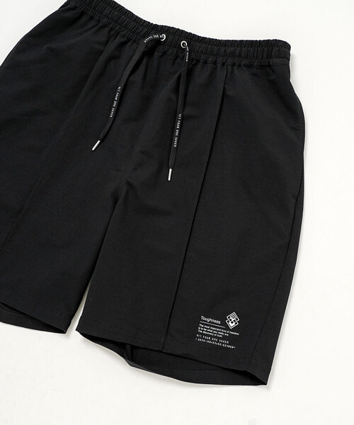 417 EDIFICE（フォーワンセブンエディフィス）の「”ＵＶカット・吸水速乾・防シワ” PERFECTECH メッシュショーツ（その他パンツ・メンズ・ベージュ/ブラック・SMALL/MEDIUM/LARGE）」の5枚目の写真